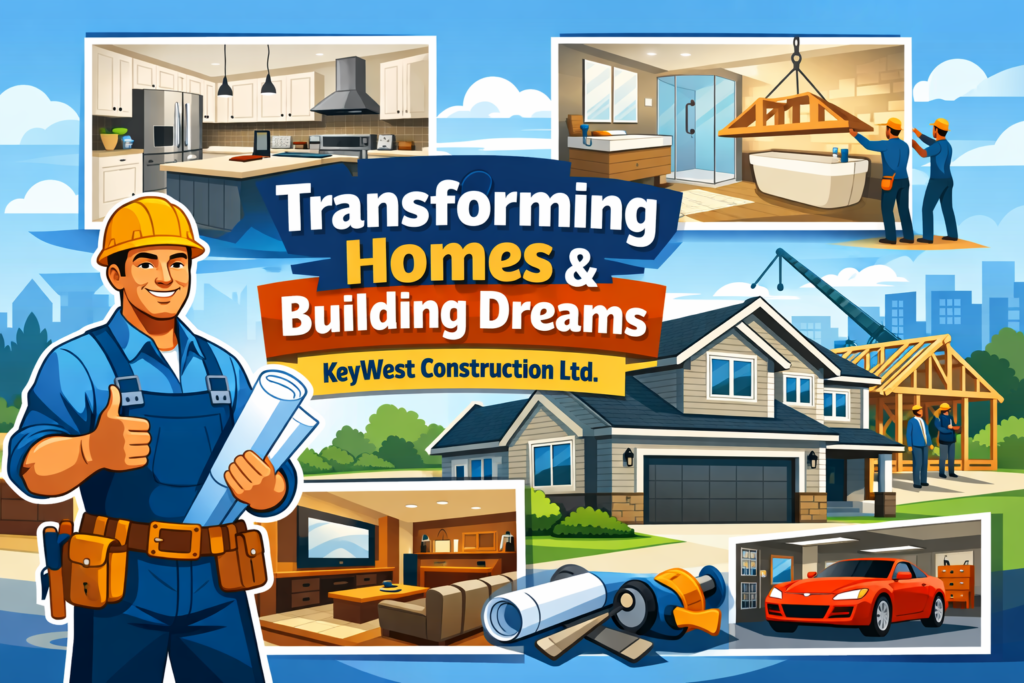 Transforming Homes & Building Dreams with KeyWest Construction Ltd.