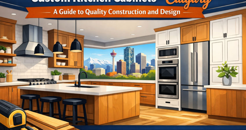 Custom Kitchen Cabinets in Calgary: A Guide to Quality Construction and Design  