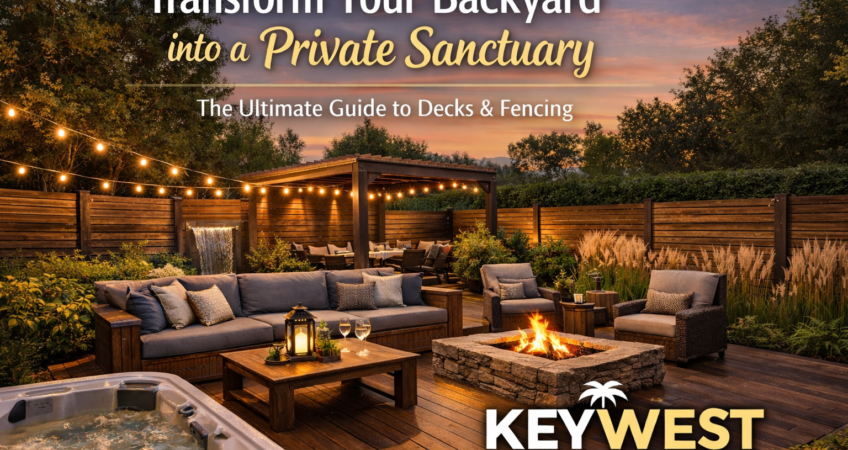 Transform Your Backyard into a Private Sanctuary: The Ultimate Guide to Decks & Fencing  