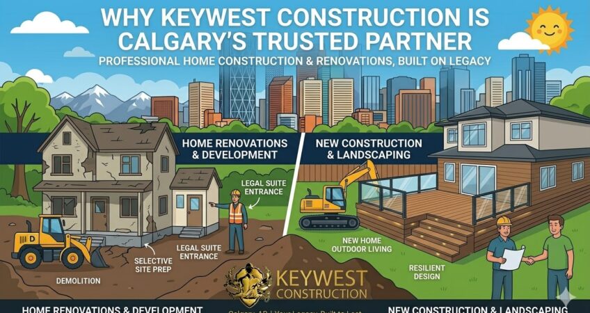 Why KeyWest Construction Is Calgary’s Choice for Professional Home Construction & Renovations  