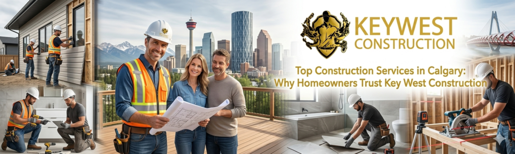Top Construction Services in Calgary: Why Homeowners Trust Key West Construction