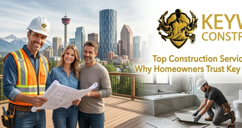 Top Construction Services in Calgary: Why Homeowners Trust Key West Construction  