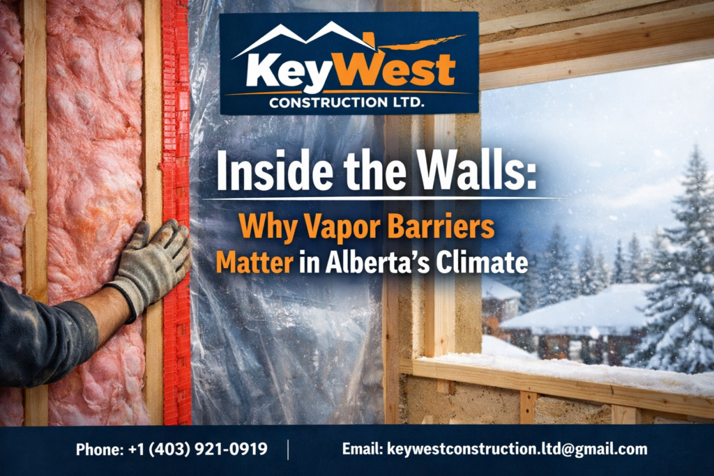 Inside the Walls Why Vapor Barriers Matter in Alberta’s Climate