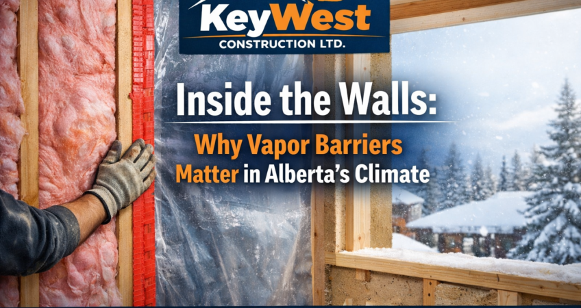 Inside the Walls: Why Vapor Barriers Matter in Alberta’s Climate  