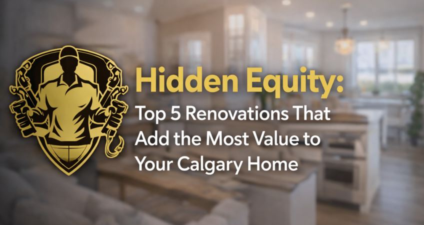 Hidden Equity: Top 5 Renovations That Add the Most Value to Your Calgary Home  