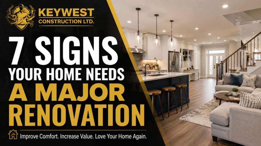7 Signs Your Home Needs a Major Renovation