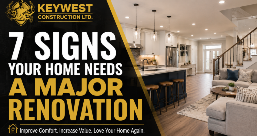 7 Signs Your Home Needs a Major Renovation  