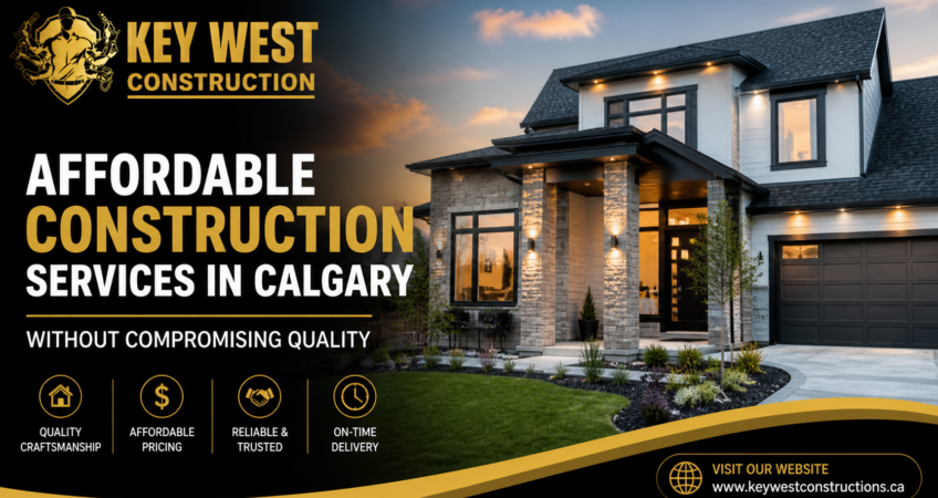 Affordable Construction Services in Calgary Without Compromising Quality  