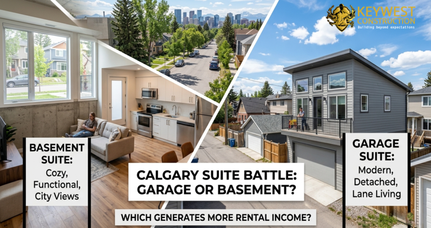 Calgary Suite Battle: Does a Garage or Basement Generate More Rental Income?  