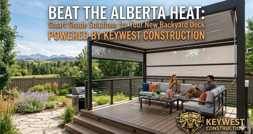 Beat the Alberta Heat: Smart Shade Solutions for Your New Backyard Deck  