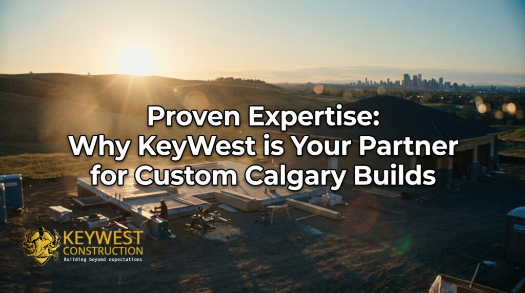 Proven Expertise Why KeyWest is Your Partner for Custom Calgary Builds