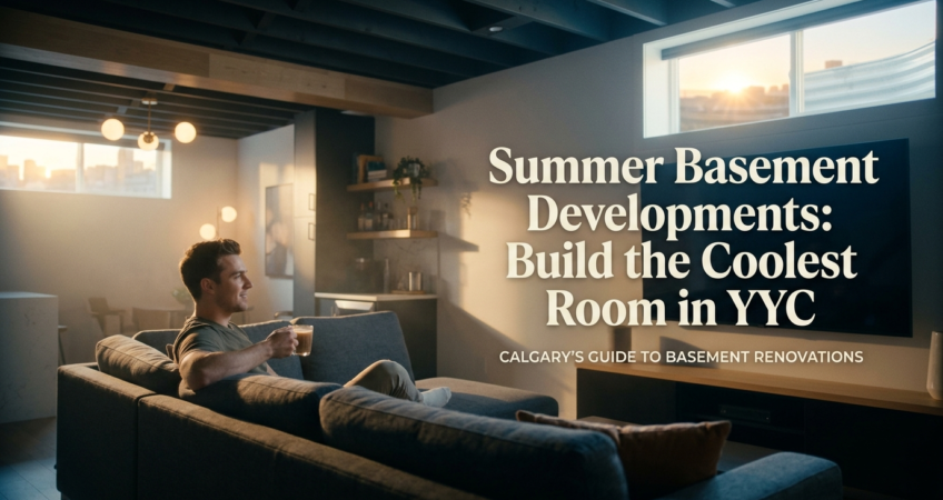 Summer Basement Developments: Build the Coolest Room in YYC  