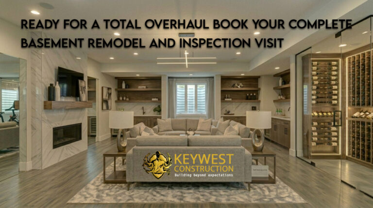 Ready for a Total Overhaul Book Your Complete Basement Remodel and Inspection Visit